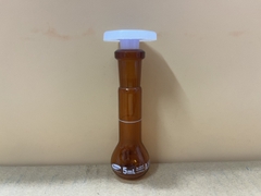 Bình định mức nâu 5ml, Class A, nút nhựa, Hãng OMSONS GERMANY