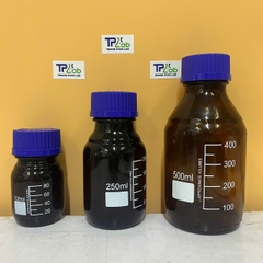 Chai nắp vặn nâu 250ml, Hãng Govlab