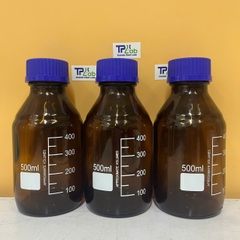 Chai nắp vặn nâu 500ml, Hãng Govlab