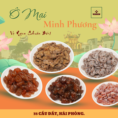 HƠN 100 LOẠI Ô MAI VÀ MỨT TẠI Ô MAI MINH PHƯƠNG!