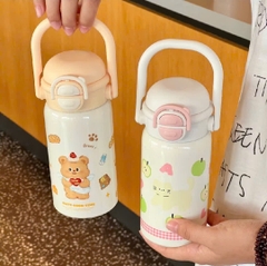 BÌNH GIỮ NHIỆT CAO CẤP DUNG TÍCH 450ML HOẠ TIẾT