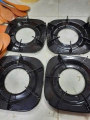 KIỀNG BẾP GA TRÒN ĐEN_PHỤ KIỆN BẾP GAS