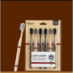 SET 6 BÀN CHẢI GUCI Tone Nâu