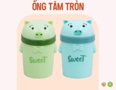 Ống Đựng Tăm Tròn Hình Heo Dễ Thương