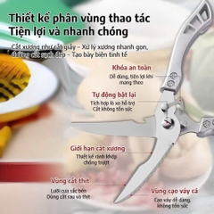 KÉO CẮT XƯƠNG GÀ CHUYÊN NGHIỆP