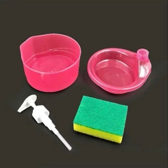 Hộp đựng nước rửa chén và bọt biển thiết kế 2 trong 1 tiện lợi