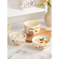 Combo 4 Bát Sứ Siêu Cute Hình Shin
