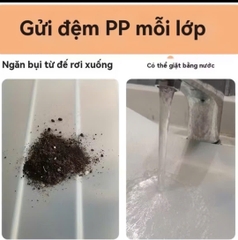 Kệ 5 Tầng chữ H Để Giày Dép Có Màng Chắn Bụi, Kệ Giày Dép 5 Tầng Khung Thép, Kèm 8 Móc Treo Đồ