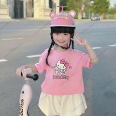NÓN BẢO HIỂM CÁ HEO CHO BÉ KÈM PHỤ KIỆN CUTE