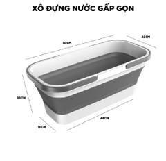 XÔ NƯỚC GẤP GỌN THÔNG MINH 12L