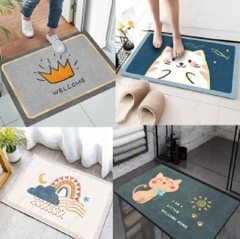 Thảm lau chân 3D siêu thấm
