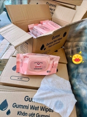 set 10 gói khăn ướt gummi