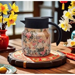 Bình Pha Trà Giữ Nhiệt Họa Tiết 1000ml