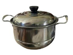 Nồi hấp 21cm sâu lòng inox cao cấp