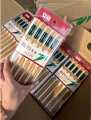 Bộ 10 đôi đũa tre hươu xanh