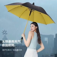 Ô Che Mưa Cỡ Lớn,Có Vỏ Rút, 8 Nan To Chống Rỉ, Chống Gió Lật Có Vỏ Bọc Hiện Đại Mở Tự Động Cao Cấp