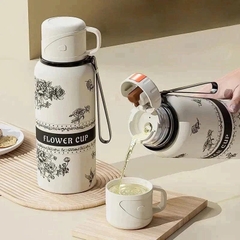 🌸🌸BÌNH GIỮ NHIỆT HOA FLOWER CUP 600ML