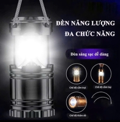 Đèn năng lượng mặt trời, đèn tích điện 3in1 chiếu sáng