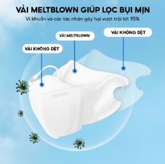 Thùng 100 Cái Khẩu trang 5D TOPGIA