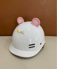 NÓN BẢO HIỂM CÁ HEO CHO BÉ KÈM PHỤ KIỆN CUTE