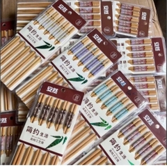 Bộ 10 đôi đũa tre hươu xanh
