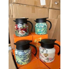 Bình Pha Trà Giữ Nhiệt Họa Tiết 1000ml