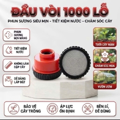 Đầu sen tăng áp lực nước 1000 lỗ phun mịn
