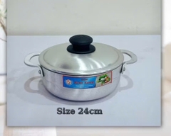 Nồi Lẩu Nhôm Có Nắp Đậy Kim Sang SIZE 26CM