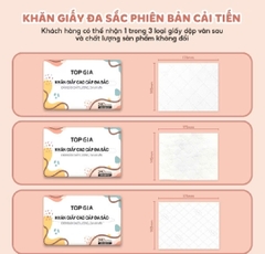THÙNG 20 GÓI GIẤY RÚT TOPGIA ĐA SẮC