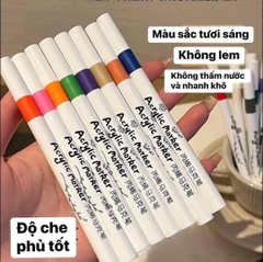 BỘ MÀU XỊN ACRYLIC 60 MÀU CHO BÉ