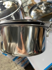 BỘ 3 NỒI INOX CAO CẤP