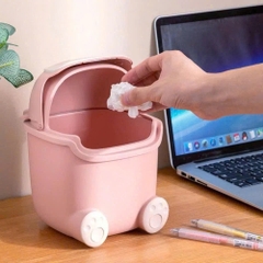 Thùng Rác Mini Để Bàn Hình Thú Dễ Thương