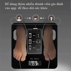 Cân Điện Tử Sức Khỏe Thông Minh Kết Nối Bluetooth