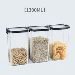 Hộp Nhựa Đựng Ngũ Cốc , Thực Phẩm Khô Cao Cấp Chống Ẩm 1300ml