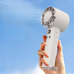 Quạt Cầm Tay Mini Cao Cấp Có Sò Lạnh – Gió Mạnh, Làm Mát Nhanh