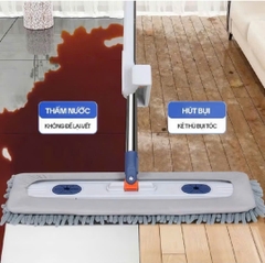 Cây lau nhà tự vắt 45cm sản phẩm cao cấp, thế hệ mới nắm 2026