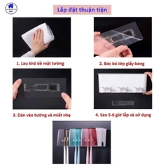 BỘ NHẢ KEM ĐÁNH RĂNG KÈM 4 CỐC