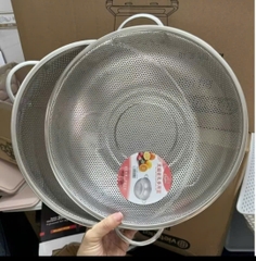 RỔ LƯỚI INOX TRÒN 25,5cm