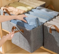 Hộp vải đựng quần áo khung cứng Living C