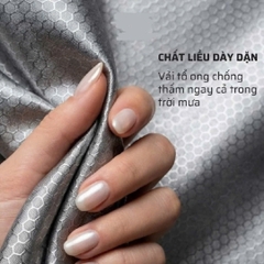 ÁO MƯA BÍT KÍN NGƯỜI CHẤT VẢI DÙ TỔ ONG MỀM NHẸ