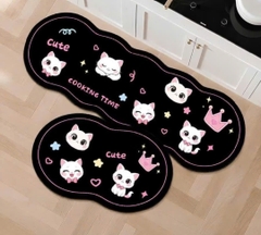 SET 2 THẢM BẾP HỌA TIẾT THẾ HỆ MỚI! ( HỌA TIẾT HOA )