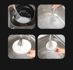 Bàn Chải Cọ Chén Bát Inox 304
