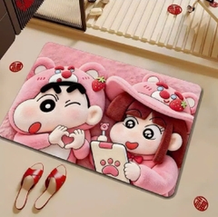 Thảm Chân Hoạt Hình Crayon Shin