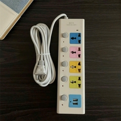 Ổ CẮM ĐIỆN USB CHỐNG GIẬT LOẠI 2M ĐA NĂNG