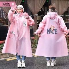 ÁO MƯA GẤU NICE KHÓA DÂY KÉO
