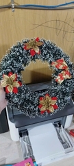 Vòng Nguyệt Quế Giáng Sinh Size 30cm