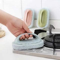 Set 3 Bàn Chải Cọ Rửa Nhà Bếp Đa Năng Có Tay Cầm