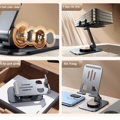 Giá đỡ điện thoại để bàn chân xoay 360 độ tiện lợi
