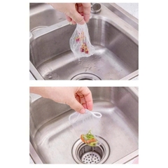 BỊCH 100 TÚI LƯỚI LỌC RÁC THÔNG MINH CHO BỒN RỬA CHÉN BÁT