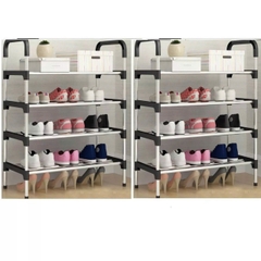 KỆ GIÀY DÉP INOX 5 TẦNG